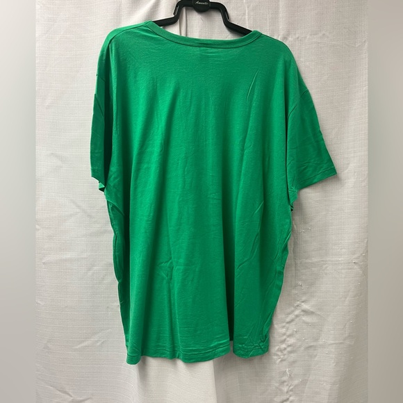 HANES GREEN TRIBLEND 3X TEE NWOT - Picture 3 of 3